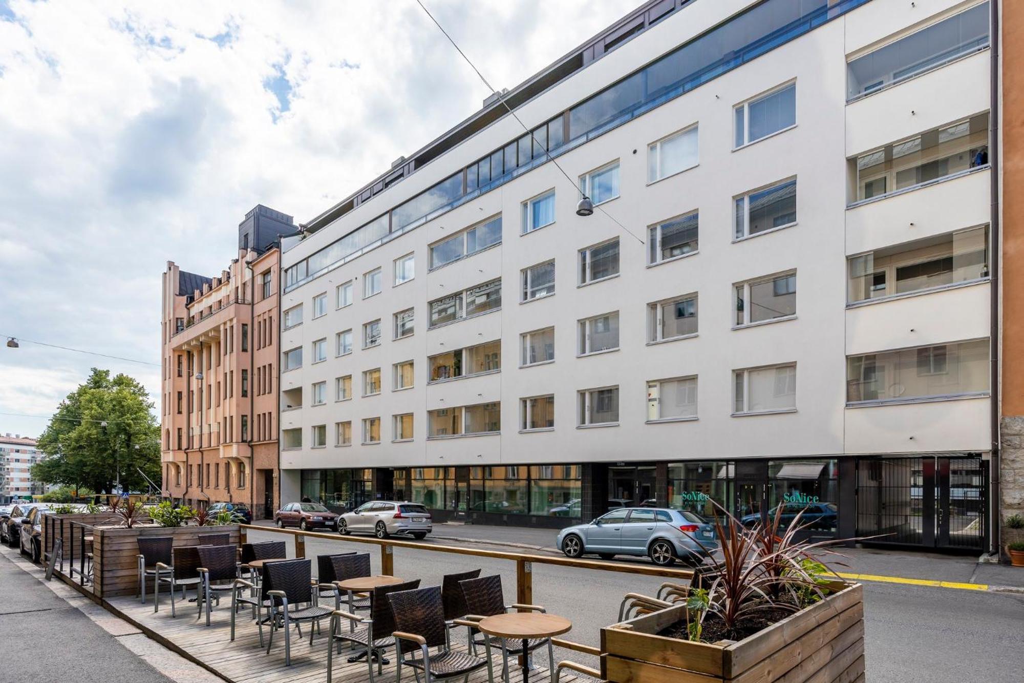 Stylish Flat In Trendy Kallio Helsinki Ngoại thất bức ảnh